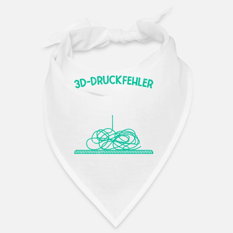 3D Printing Errors for Noodle Lovers 3-D Printing Bandana