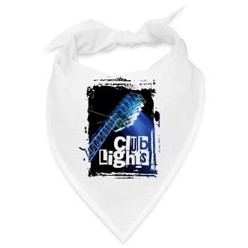 Club Lights - Rostock - Bandana - Weiß - Vorne