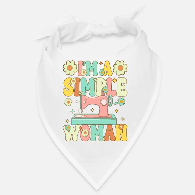 Machine à coudre couturière Bandana