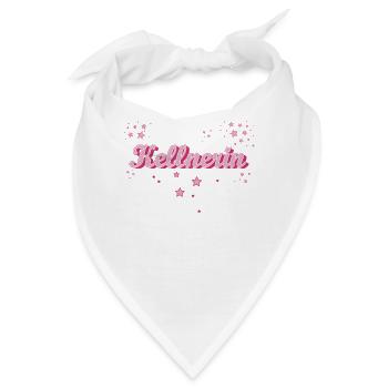Gastronom-Wirt Abschluss-Geschenk Kellnerin - Bandana - Weiß - Vorne