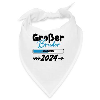 Großer Bruder Loading 2024 - Bandana - Weiß - Vorne