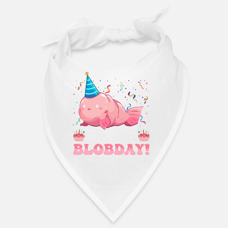 Drôle Blobfish Anniversaire Créature De La Mer Bandana