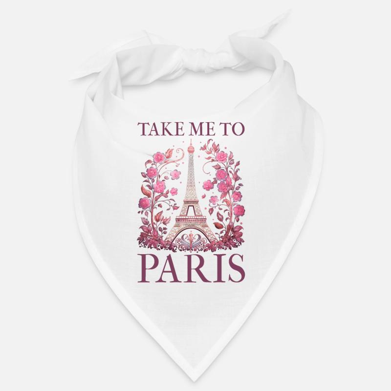 Paris Frankreich Eiffelturm Souvenir Bandana