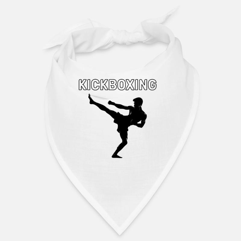 Kickboxen FIghter Kickboxer - Bandana - Weiß