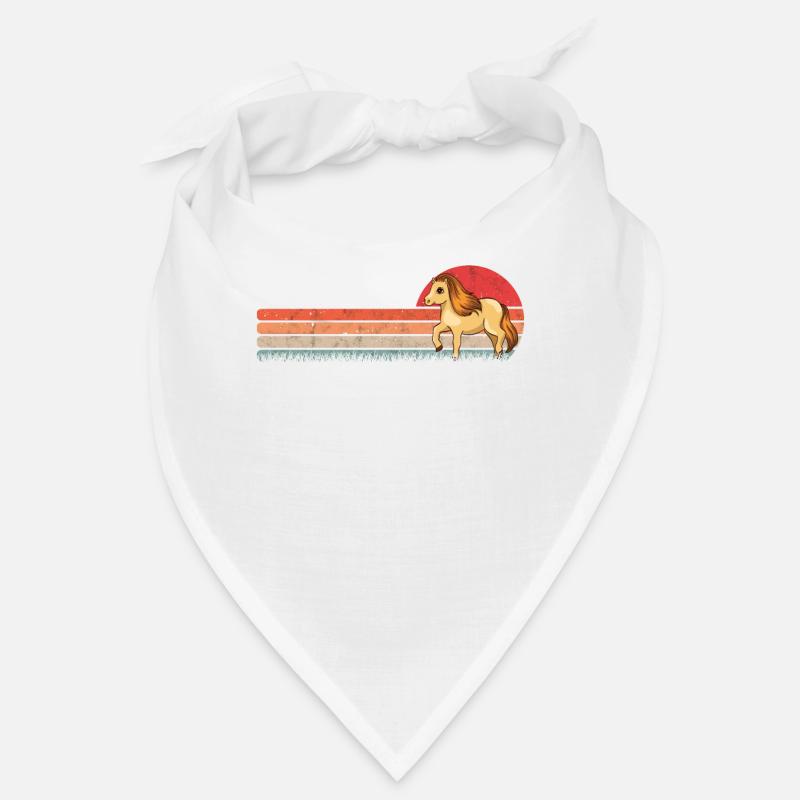 Shetland Pony Retro Bandana
