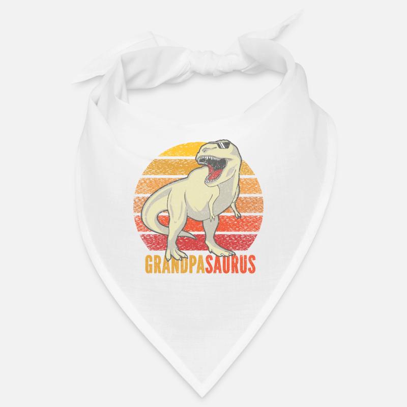 Opasaurus T Rex Dinosaur Grandpa Saurus Bandana