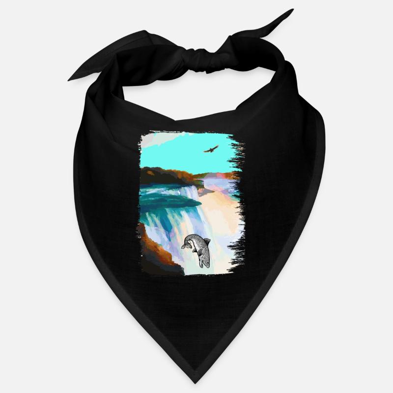 Poisson, Pike, Jump, Float, Swim, Fish Bandana
