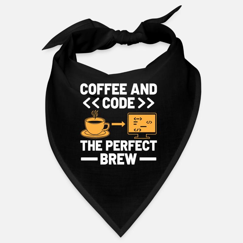 Café Codage Programmeur Codeur Développeur Nerd Coff Bandana