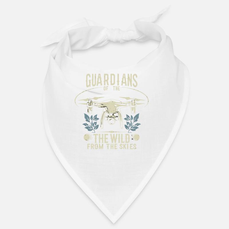 Drone Pilot Grandpa Gift Idea Old Man With Bandana