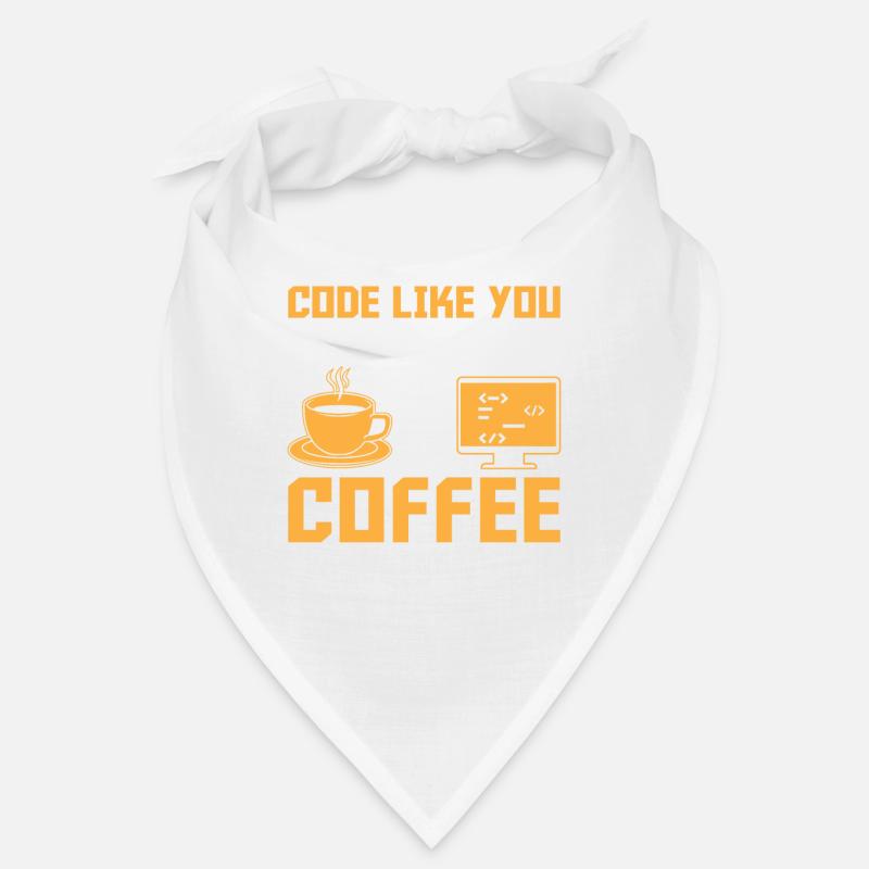 Café Codage Programmeur Codeur Développeur Nerd Coff Bandana