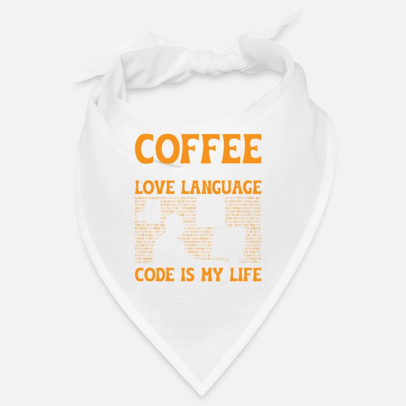 Kaffee-Codierung Programmierer Programmierer Entwickler Nerd Coff Bandana
