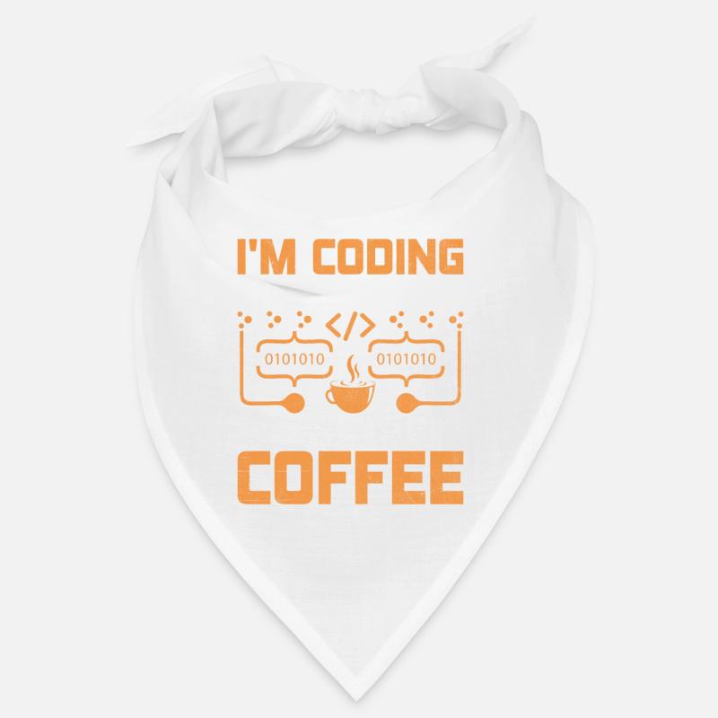 Café Codage Programmeur Codeur Développeur Nerd Coff Bandana