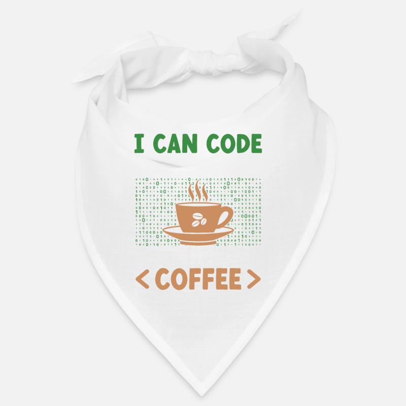 Café Codage Programmeur Codeur Développeur Nerd Coff Bandana