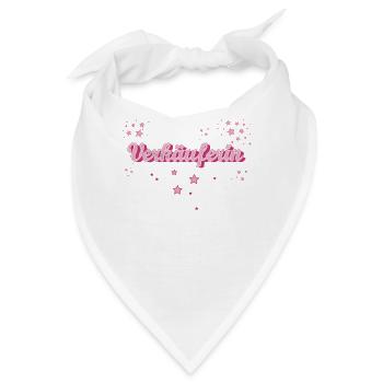 Einzelhändler Abschluss-Geschenk Verkäuferin - Bandana - Weiß - Vorne