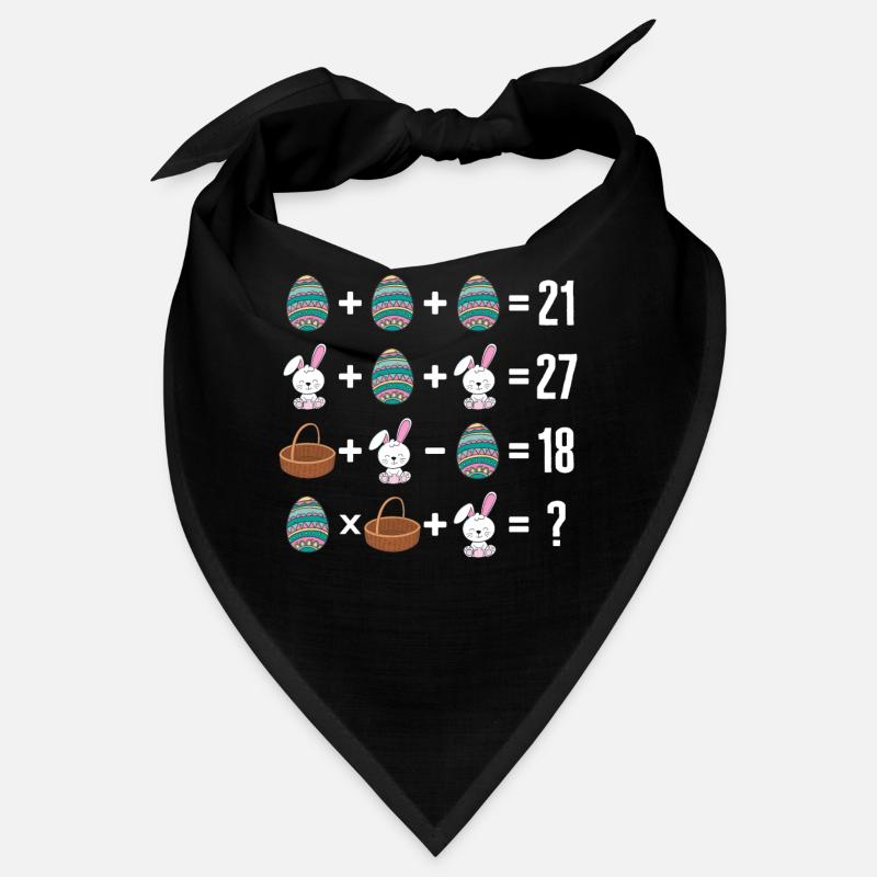 Chemise de Math, Math ordre de l’opération Oeuf de Pâques Bandana