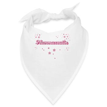 Laborant Abschluss-Geschenk Pharmazeutin - Bandana - Weiß - Vorne