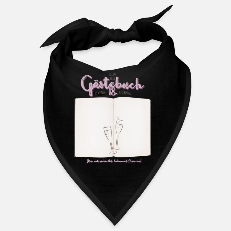 18. Geburtstag Gästebuch Spruch Geburtstagsspruch Bandana