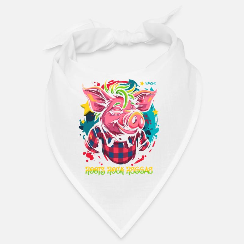 ROOTS ROCK REGGAE cool cochon jamaïcain Bandana