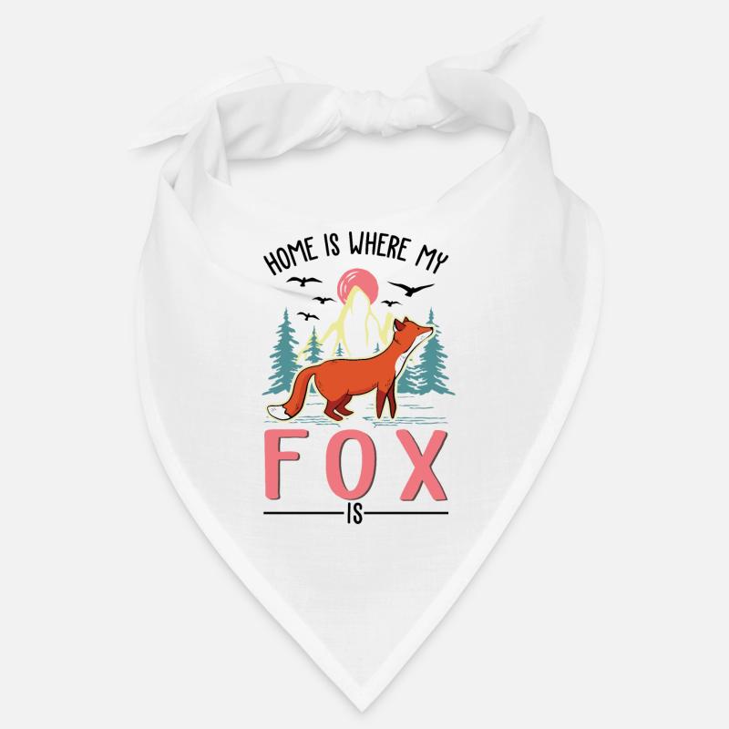 Fuchs Geschenk Rotfuchs Bandana