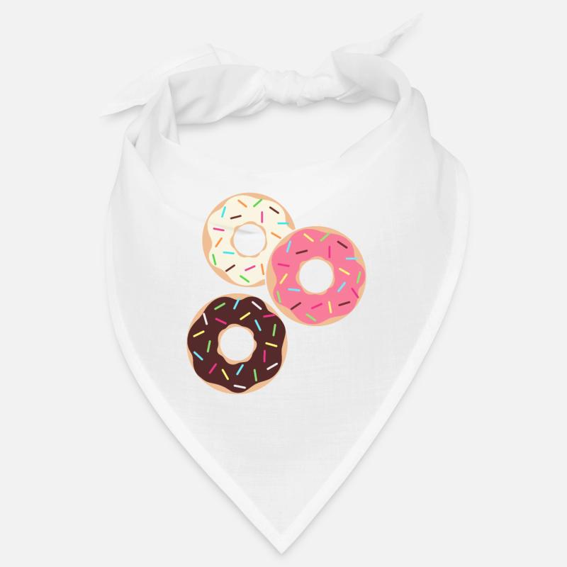 Donut sur le thème Donut pulvérisé drôle mignon Bandana