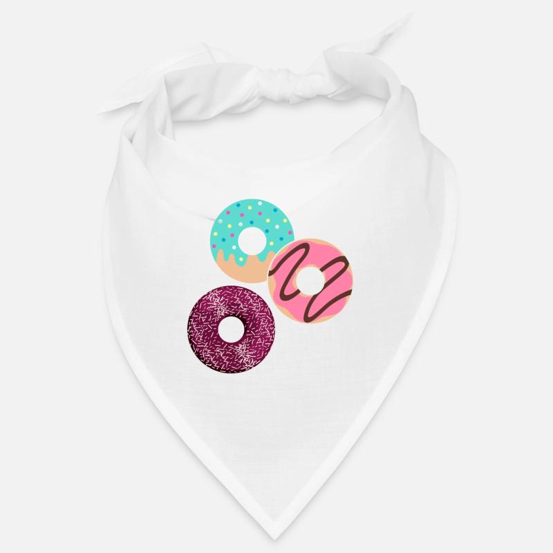 Donut sur le thème Donut pulvérisé drôle mignon Bandana