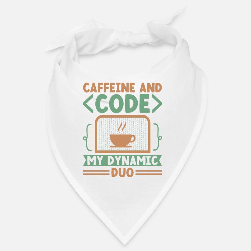 Café Codage Programmeur Codeur Développeur Nerd Coff Bandana