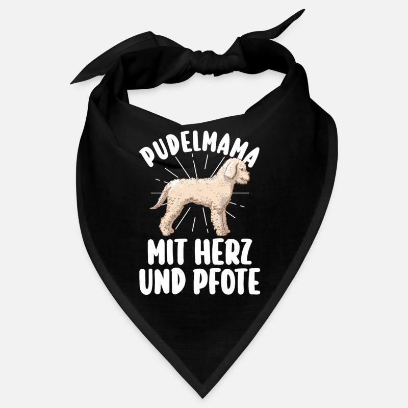 Hund Pudel Bandana