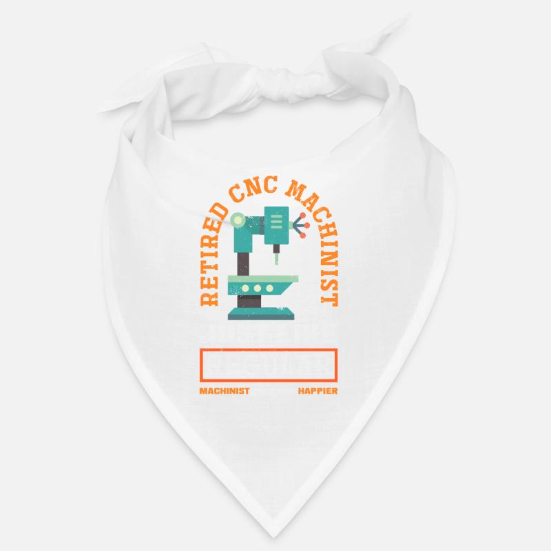 Funny CNC machinist Bandana