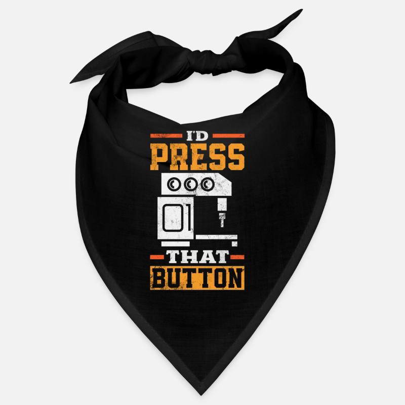 Funny CNC machinist Bandana