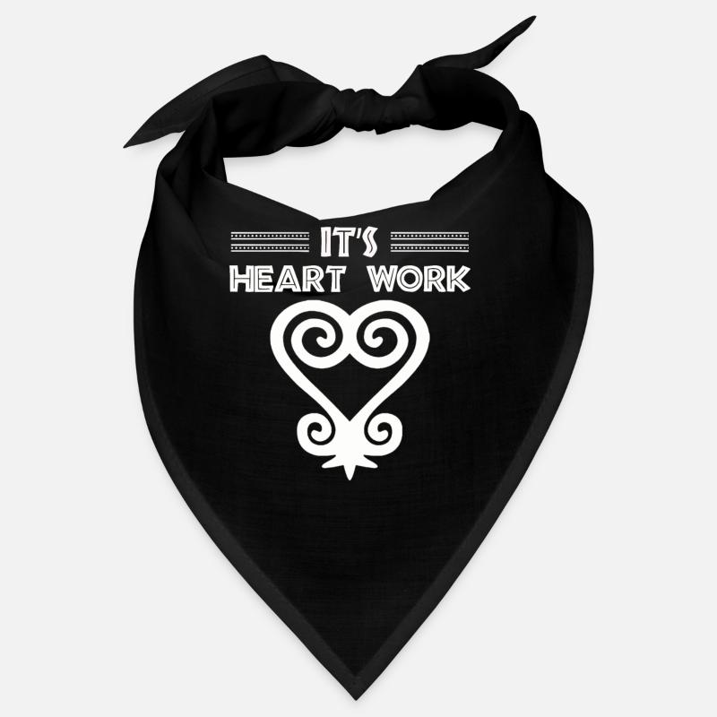 Sankofa Symbol Adinkra Ghana Schwarz Bandana