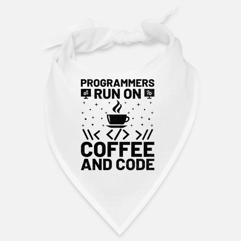 Café Codage Programmeur Codeur Développeur Nerd Coff Bandana