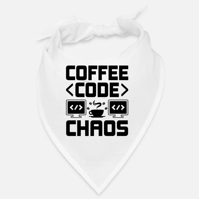 Café Codage Programmeur Codeur Développeur Nerd Coff Bandana