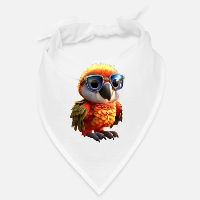 Perroquet Ara Perruche Cacatoès Perroquet Perroquets mignons Bandana