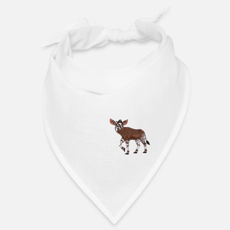 Lustiger Tierpfleger Okapi-liebhaber Bandana