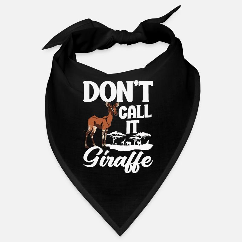 Drôle d’amant d’okapi gardien de zoo Bandana