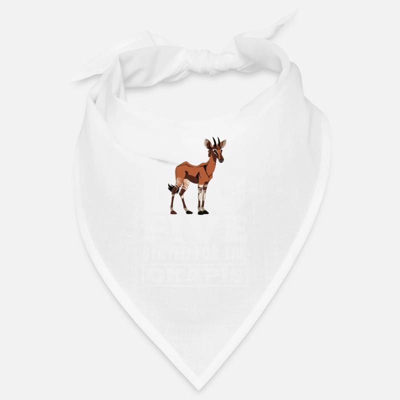 Lustiger Tierpfleger Okapi-liebhaber Bandana