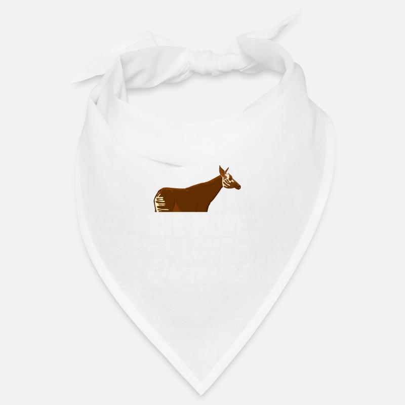 Drôle d’amant d’okapi gardien de zoo Bandana
