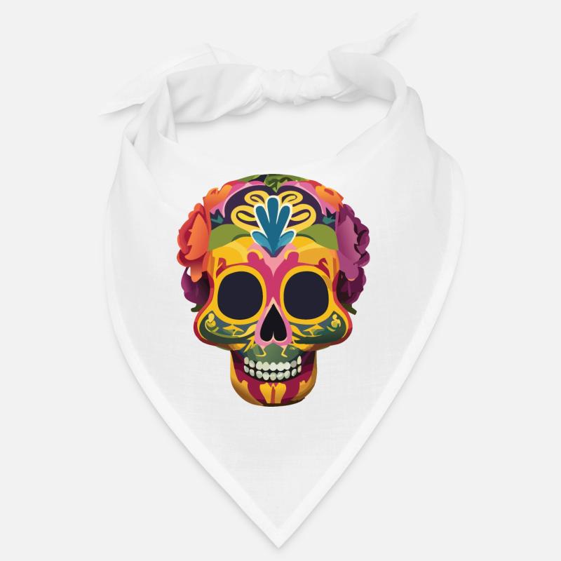 Crâne Calaveras Bandana