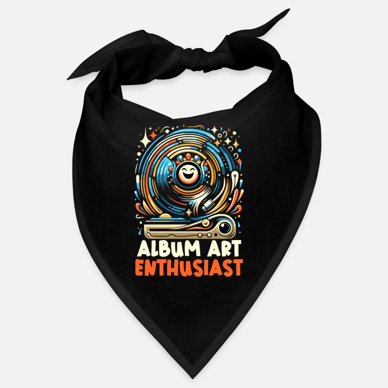 Vinyl Records Lp Collectors Record Lovers Bandana