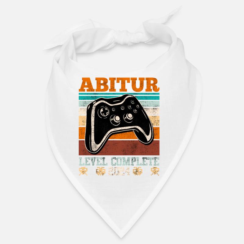 Abitur Level Complete 2024 High School Graduates Funny Bandana