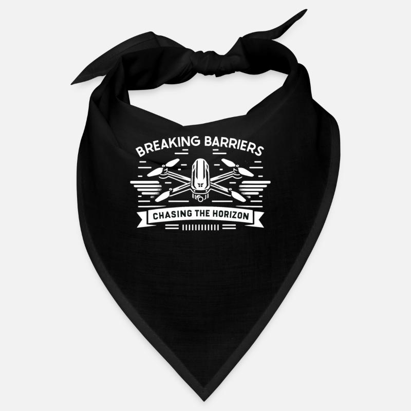 Drone Pilot Grandpa Gift Idea Old Man With Bandana