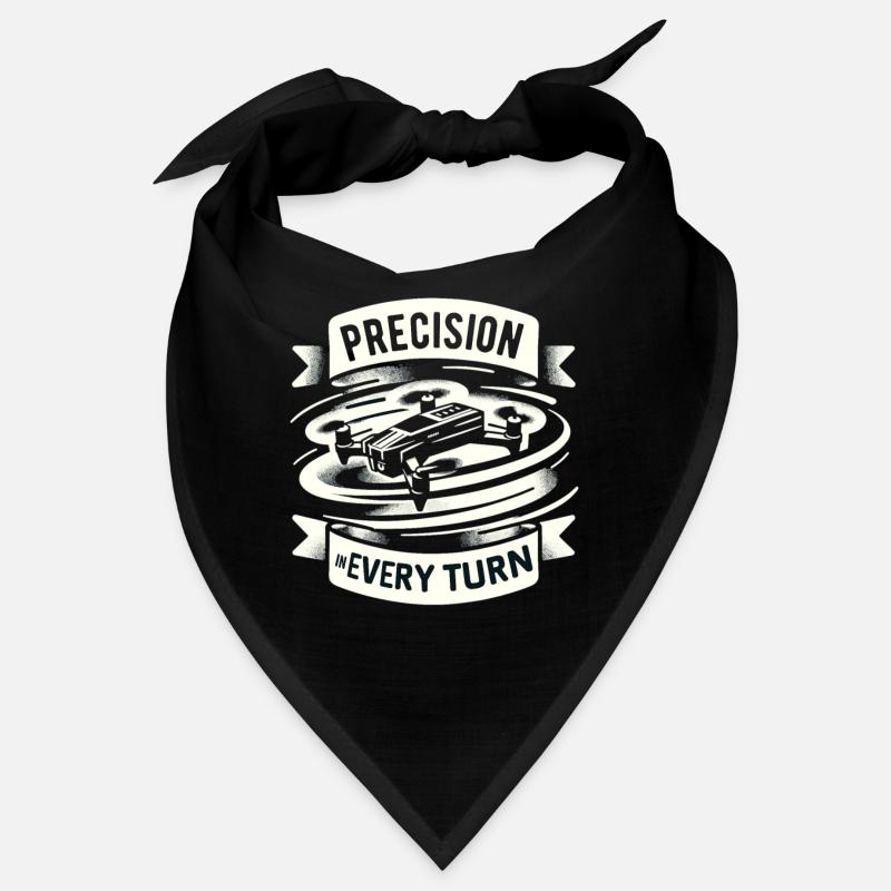 Drone Pilot Grandpa Gift Idea Old Man With Bandana