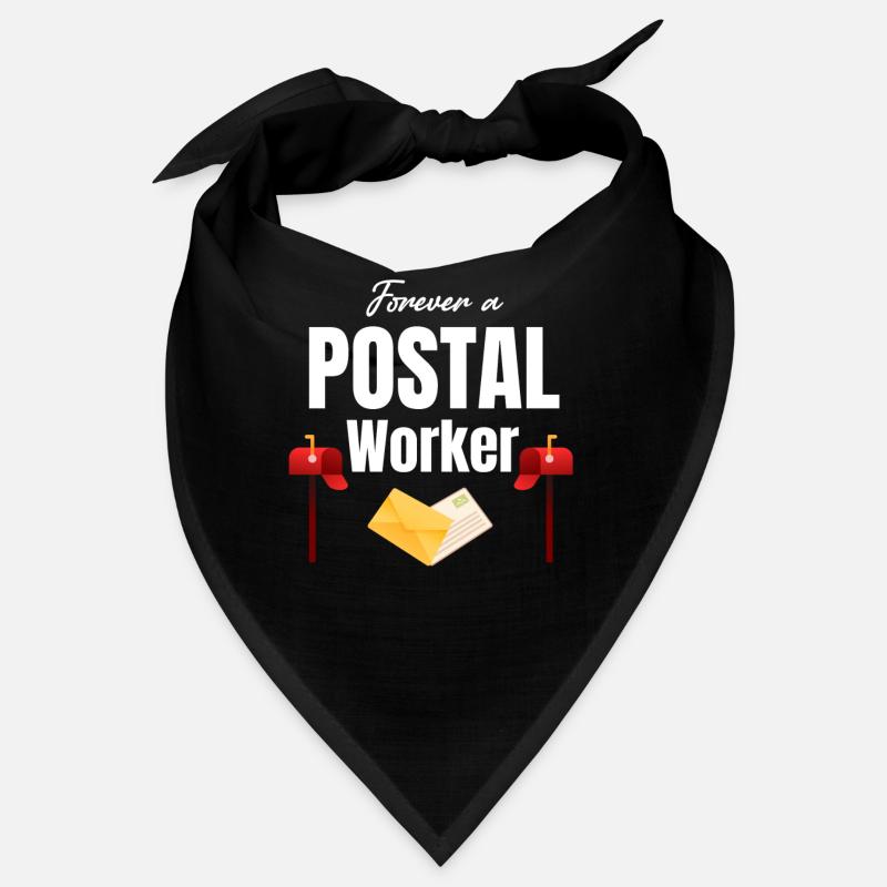 Für Immer Ein Postangestellter Postbote Postbote Bandana