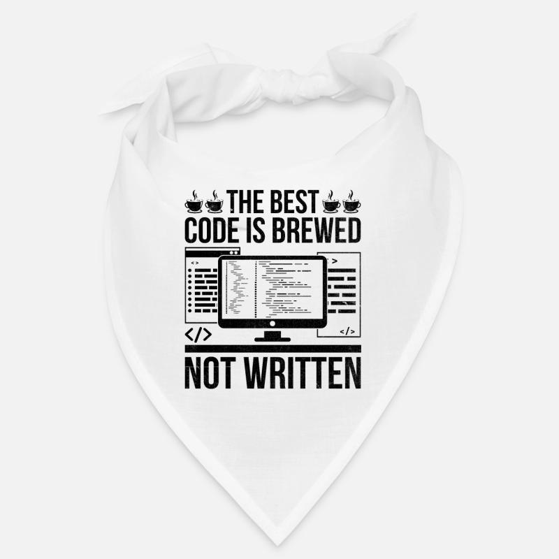 Café Codage Programmeur Codeur Développeur Nerd Coff Bandana