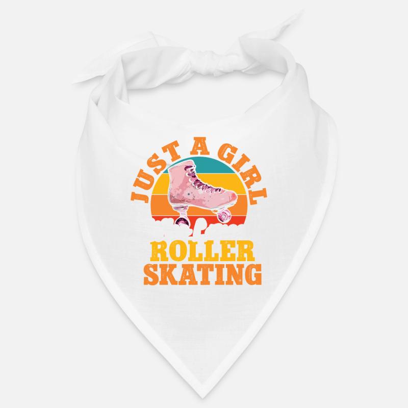Roller Skates Funny 80s Roller Disco Skating Bandana