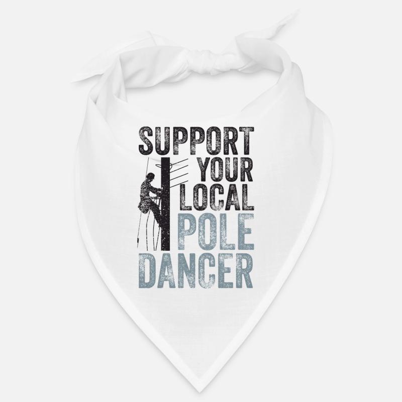 Soutenez votre monteur de lignes Pole Dancer local Bandana