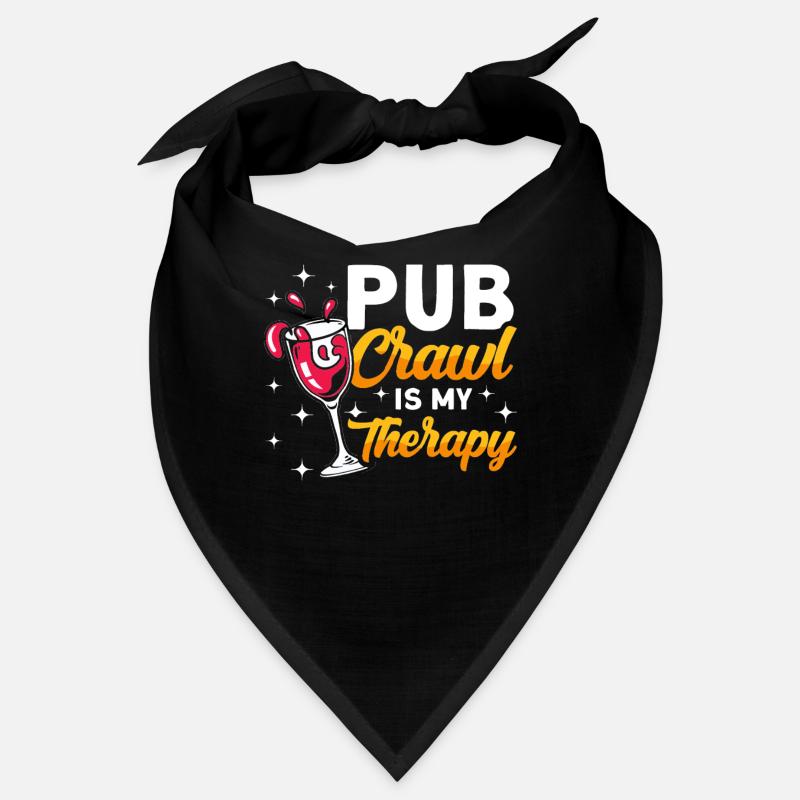Crawled Pub Crawl Alcohol Drinking Bandana