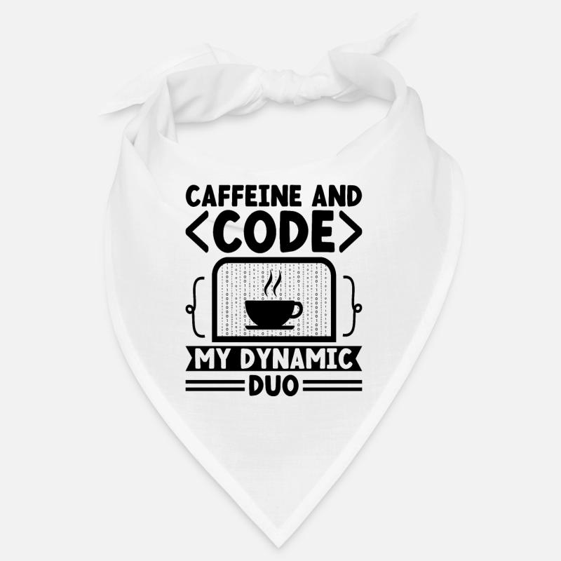 Café Codage Programmeur Codeur Développeur Nerd Coff Bandana
