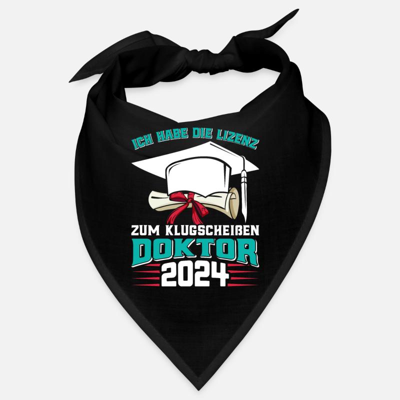 Doktor 2024 Habe die Lizenz zum Klugscheißen Bandana