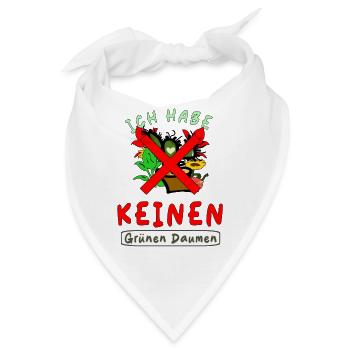 Setzlinge ziehen - Gartenfreunde - Bandana - Weiß - Vorne